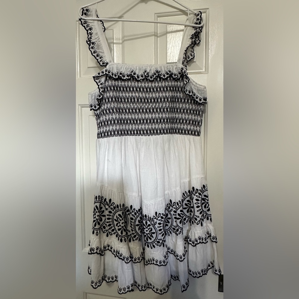 River Island white mini dress